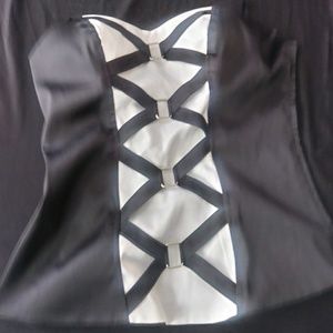 Black/White Tube shirt